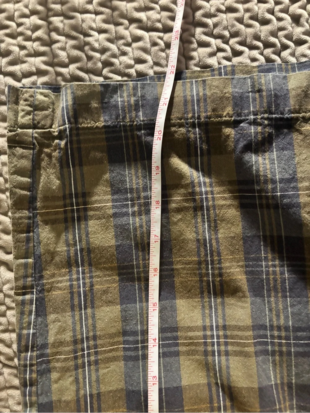 N/A casual plaid
